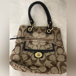 COACH brown purse
